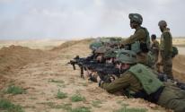 جيش الاحتلال على حدود غزة