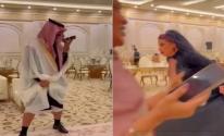 بالفيديو: بفستان زواج أسود.. السعودية 