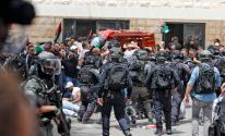 شرطة الاحتلال تقتحم المستشفى الفرنسي بالقدس وتمنع تشييع جثمان الشهيدة أبو عاقلة