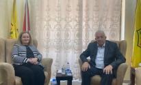 رام الله: العالول يلتقي مع القنصل البريطاني العام في القدس