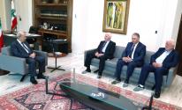 تفاصيل لقاء الأحمد مع الرئيس اللبناني في بيروت