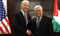 بايدن والرئيس عباس.