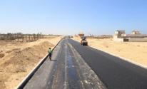 أشغال غزّة تُشرع بتنفيذ مشروع شارع الرشيد في منطقة الشاطئ