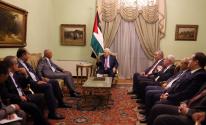 الرئيس عباس يستقبل أبو الغيط في القاهرة