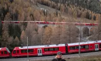 بالفيديو.. سويسرا تسجل رقما قياسيا لأطول قطار ركاب في العالم