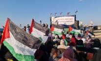 الفصائل الفلسطينية تنظم فعالية بحرية دعمًا للأسرى ونصرة للشعب الفلسطيني