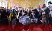 جماهير شعبنا تُحيي الذكرى الـ58 لانطلاقة الثورة وحركة فتح في رام الله
