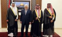 الرئيس عباس يتقبّل أوراق اعتماد سفير السعودية لدى فلسطين