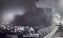 لحظة تفجير عبوة ناسفة بقوة راجلة للاحتلال في نابلس