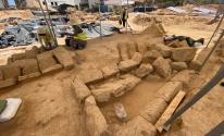 غزة: العثور على 4 قبور جديدة في المقبرة الرومانية