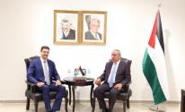 الشيخ يلتقي مع ممثل الاتحاد الأوروبي في فلسطين