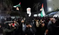 احتفالات بوقف الحرب على غزة