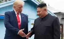 لقاء بين كيم جونغ أون وترامب