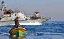 بحرية الاحتلال تعتدي على مراكب الصيادين
