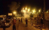نابلس: إصابات بالاختناق خلال قمع الاحتلال مسيرة داعمة للأسير أبو هواش في بيتا