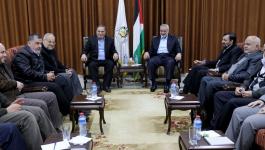 بالصور: تفاصيل اجتماع قيادتي حماس والجهاد الإسلامي بشأن الأوضاع الراهنة بغزّة