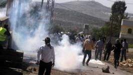 إصابات بالأعيرة المعدنية خلال مواجهات مع الاحتلال في نابلس