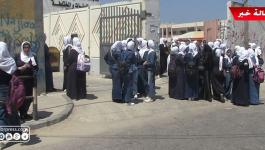 شاهد بالفيديو: طلبة الثانوية العامة بغزّة يُعبرون عن سخطهم من امتحان اللغة الإنجليزية