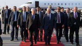 مشاركة الرئيس  عباس في تشييع جثمان الراحل السبسي