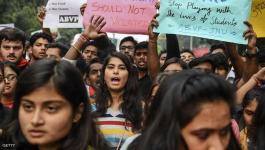 الهند: احتجاجات  بسبب 