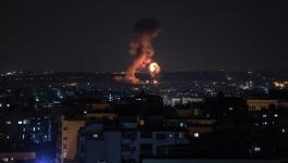 قصف اسرائيلي على قطاع غزّة