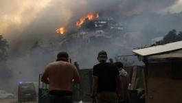 حريق يدمر 245 منزلا في مدينة فالباريزو التشيلية.jpg