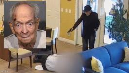 شاهدوا: مسن عمره 93 عاما يطلق النار على 