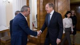 الشيخ يلتقي وزير الخارجية الروسي