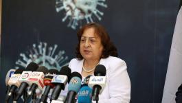 وزيرة الصحة تكشف تطورات الحالة الوبائية في فلسطين