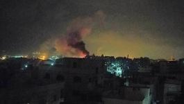شاهد: طائرات الاحتلال الحربية تستهدف مواقع في شمال قطاع غزّة