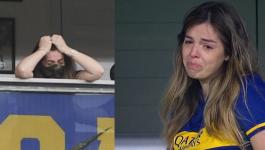 بالفيديو: ابنة مارادونا تبكي بعد موقف نجوم بوكا جونيورز