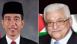 تفاصيل اتصال هاتفي بين الرئيس عباس ورئيس أندونيسيا جوكو ويدودو.jpg