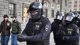 عناصر الشرطة في روسيا.