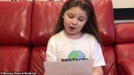 طفلة بريطانية تدون قصيدة عاطفية عن الفيروس