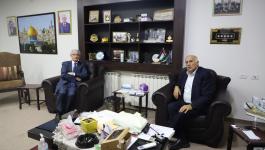 تفاصيل لقاء الرجوب مع السفير التركي في القدس