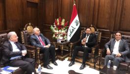النائب الأول لرئيس مجلس النواب العراقي مع السفير عقل