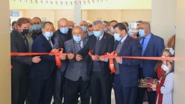 افتتاح مدرسة اليرموك الثانوية في قطاع غزة
