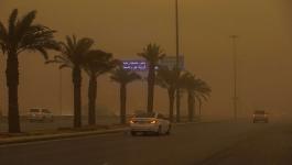 متى تنتهي العاصفة الرملية في الرياض ؟