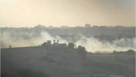 الاحتلال يطلق قنابل دخانية شرق بيت حانون