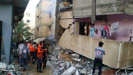 26 شهيداً بقصفٍ إسرائيلي على محيط مسجد فلسطين وشارع الوحدة بغزّة