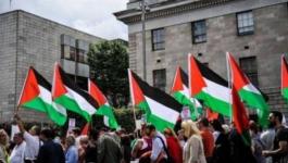 مسيرة للجالية الفلسطينية في شيكاغو تضامناً مع أهالي حي الشيخ جراح
