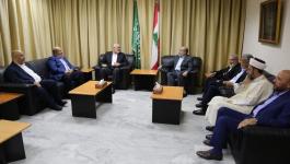 حركة حماس تلتقي قيادة الجماعة الإسلامية في لبنان