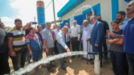 افتتاح بئر مياه في منطقة الشغف