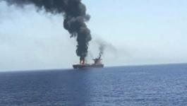 سفينة شحن تتعرض لهجوم قبالة ميناء الحديدة في اليمن 