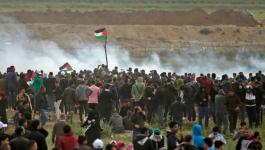 مواجهات قرب الحدود الشرقية لقطاع غزة