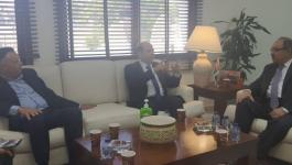 وفد إعلامي فلسطيني يلتقي وزير الإعلام الأردني