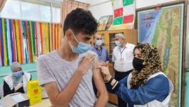 انطلاق حملة تطعيم طلبة المرحلة الثانوية في قطاع غزة