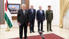 الرئيس يتقبل أوراق اعتماد تسعة من السفراء المعتمدين لدى دولة فلسطيk.jpg