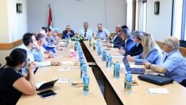 اجتماع اللجنة العليا لتطوير التعليم الطبي في فلسطين