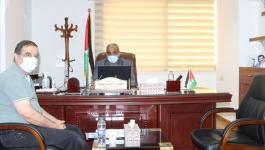 الوزير زيارة يلتقي مع المجلس الفلسطيني للإسكان